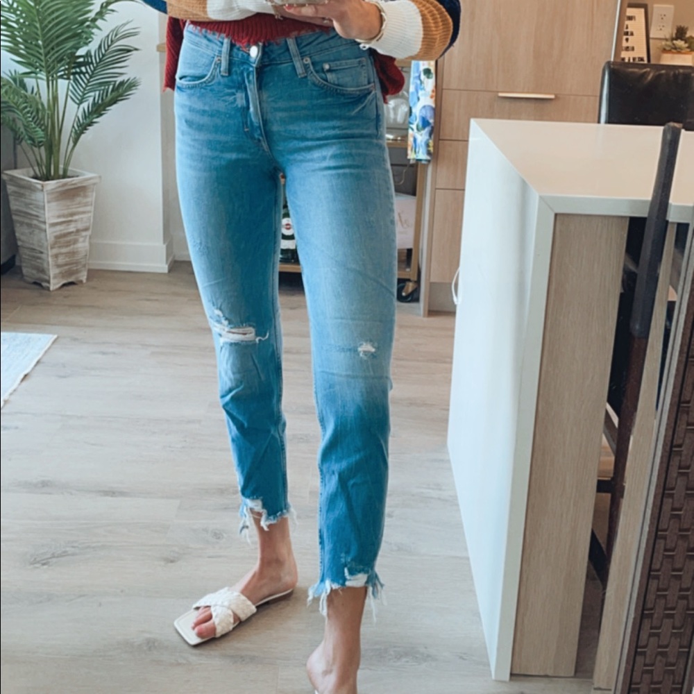 Mid rise denim H&M